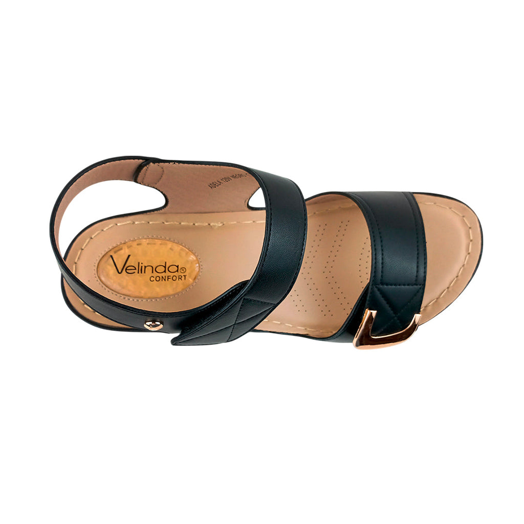 Sandalias Adela negro