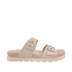 Sandalias flats Dakota hueso