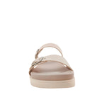Sandalias flats Dakota hueso