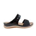 Sandalias flats Gladys negro