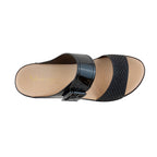 Sandalias flats Gladys negro