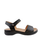 Sandalias flats Lana negro