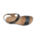 Sandalias flats Lana negro