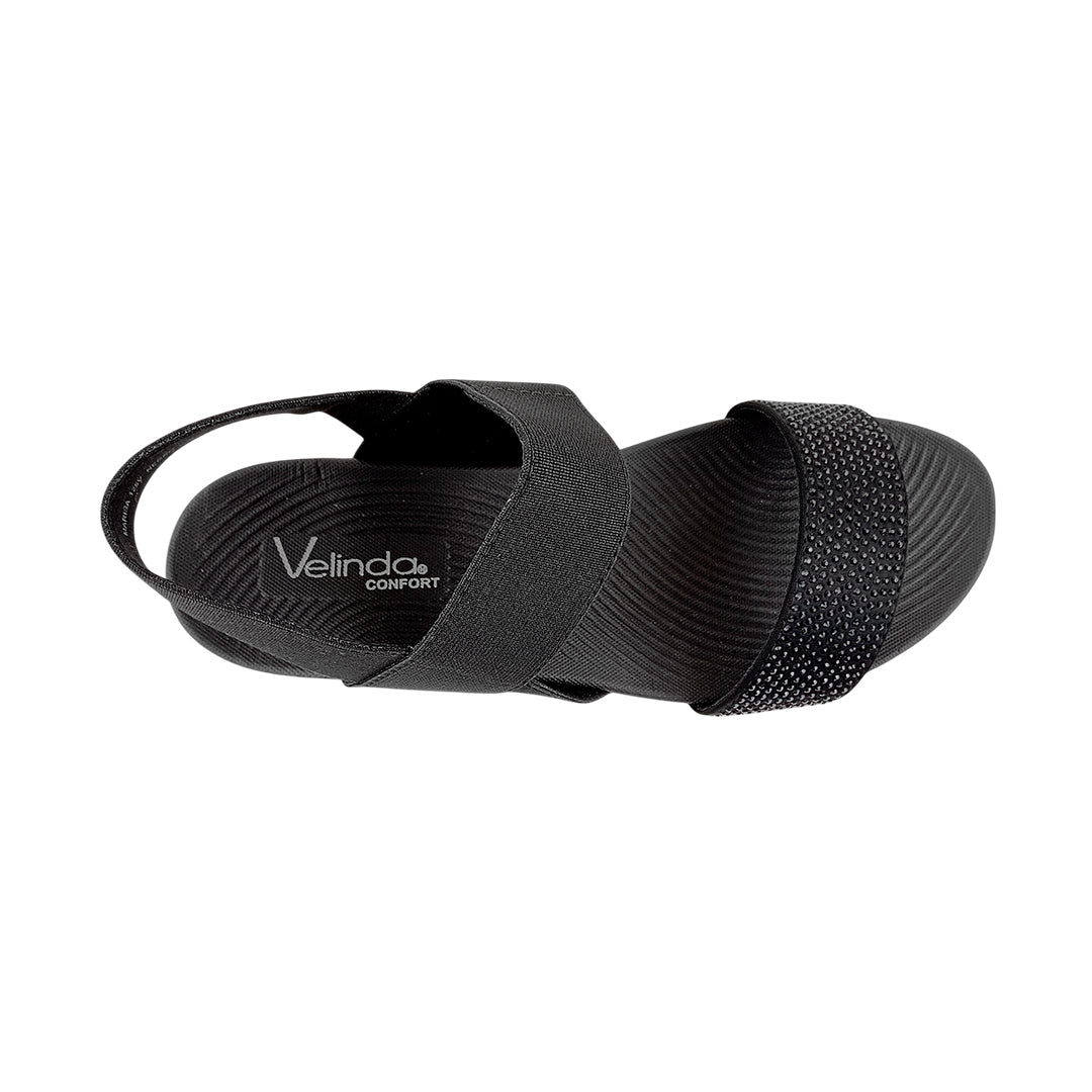 Sandalias flats Marisa negro