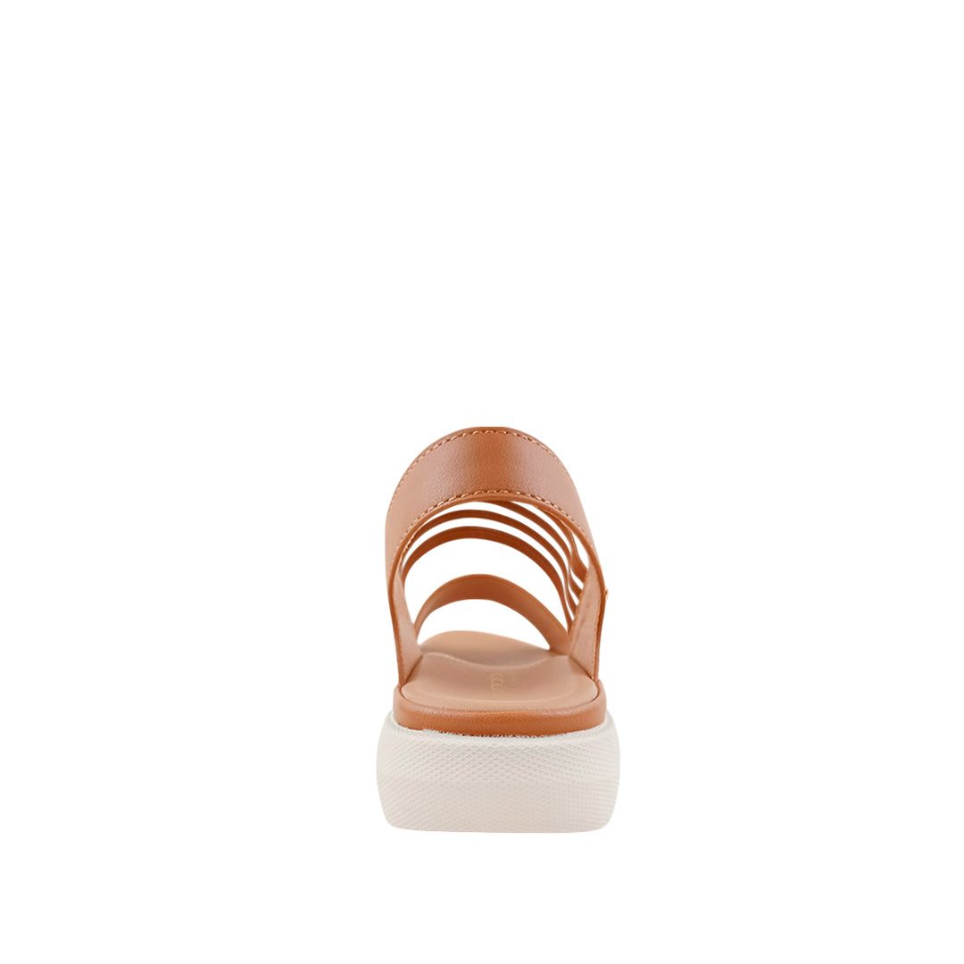 Sandalias flats Noel tan
