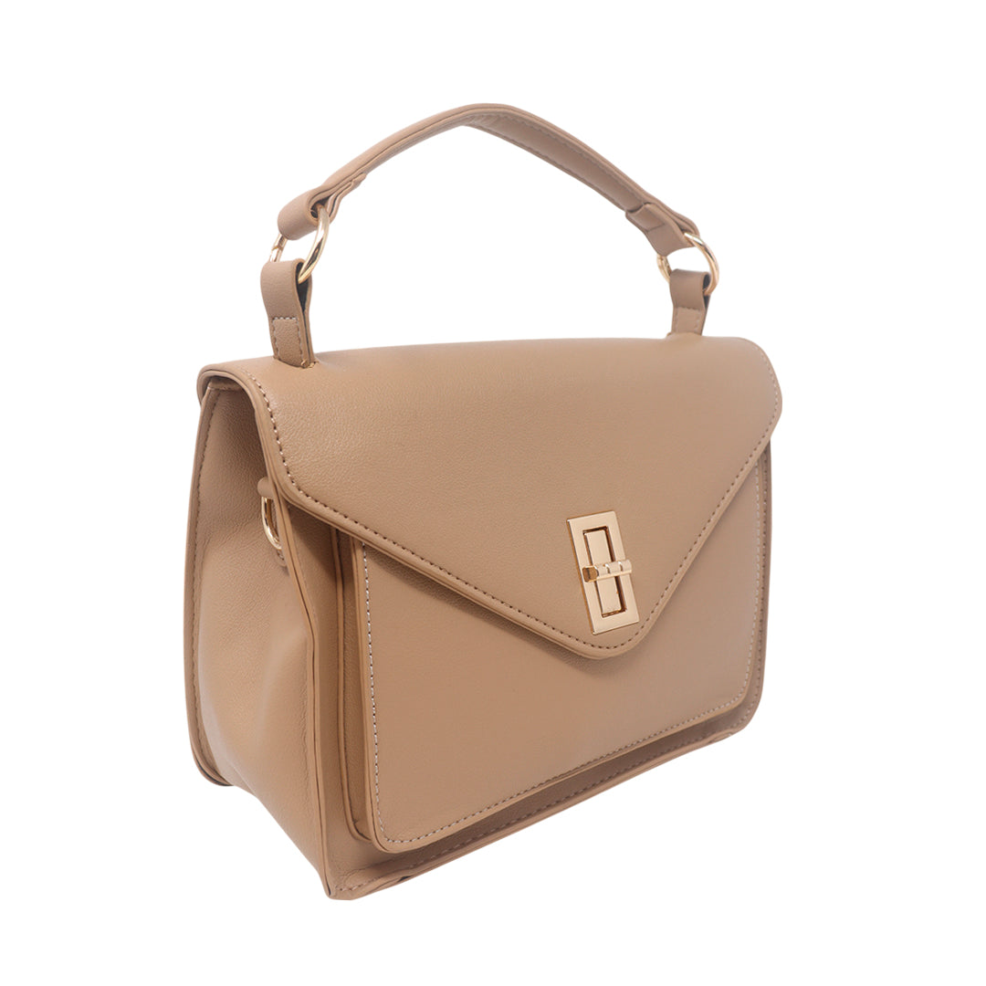 Cartera crossbody Marthi taupe