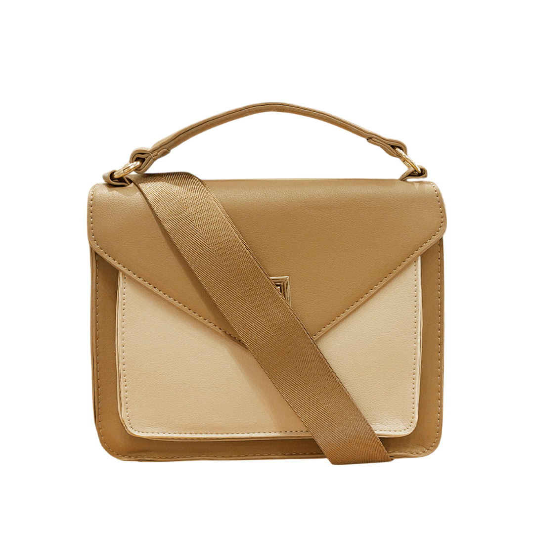 Cartera crossbody Marthi tan