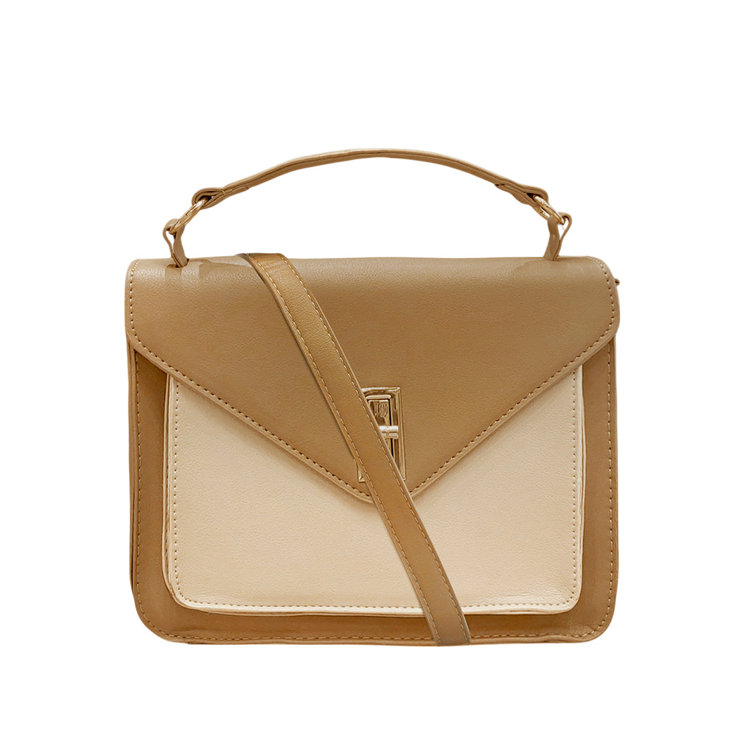 Cartera crossbody Marthi tan