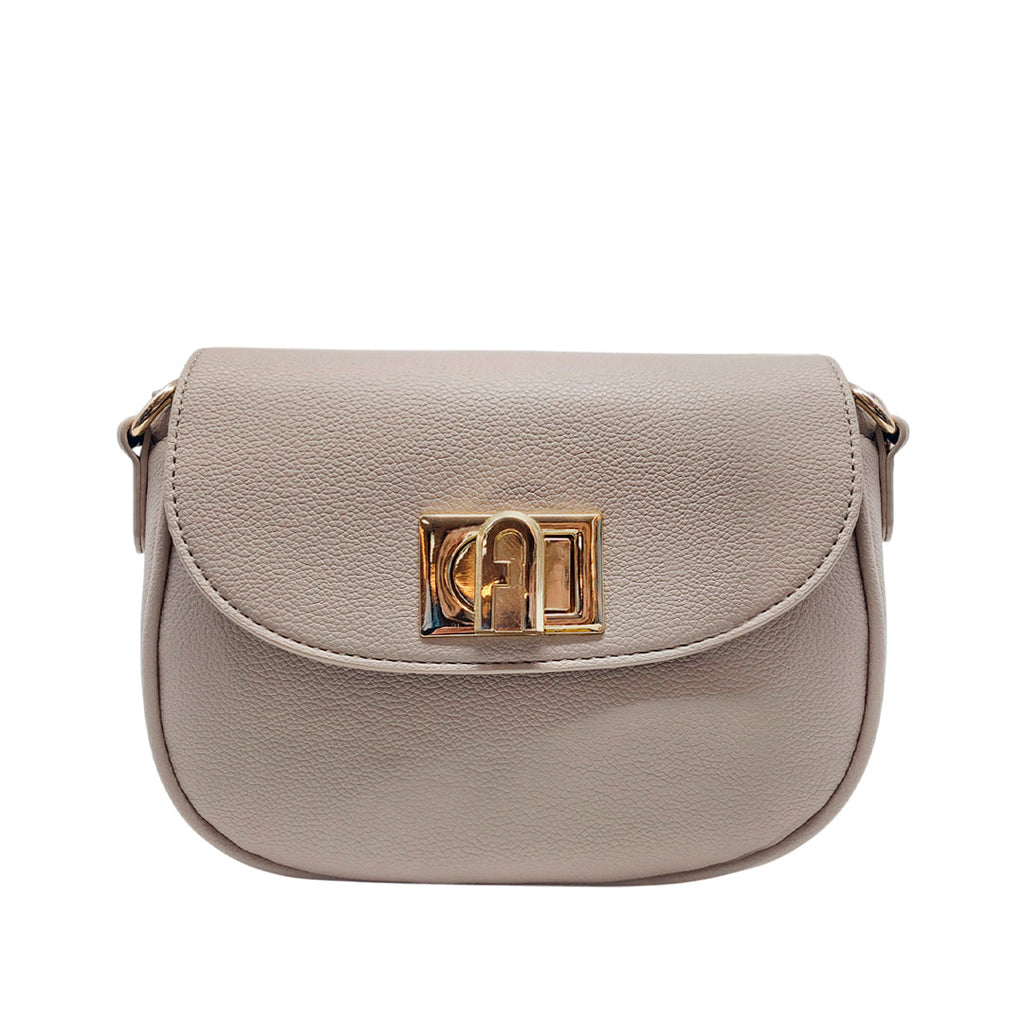 Cartera crossbody Greti taupe