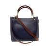 Cartera satchel Renata azul