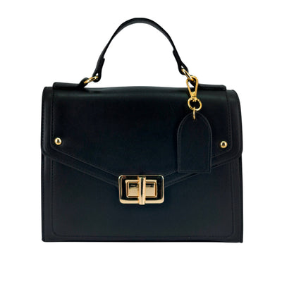 Cartera satchel Tracy negro