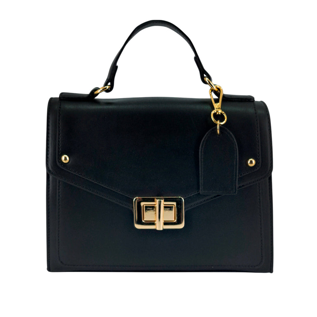 Cartera satchel Tracy negro