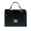 Cartera satchel Tracy negro