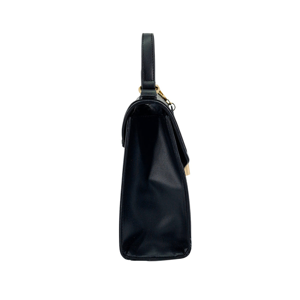 Cartera satchel Tracy negro