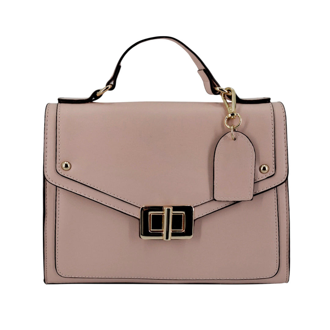 Cartera satchel Tracy blush