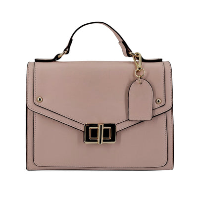 Cartera satchel Tracy blush