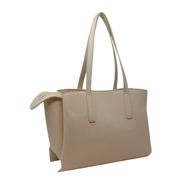 Cartera tote Morgan beige