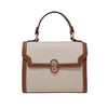 Cartera satchel Lolo tan