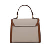 Cartera satchel Lolo tan
