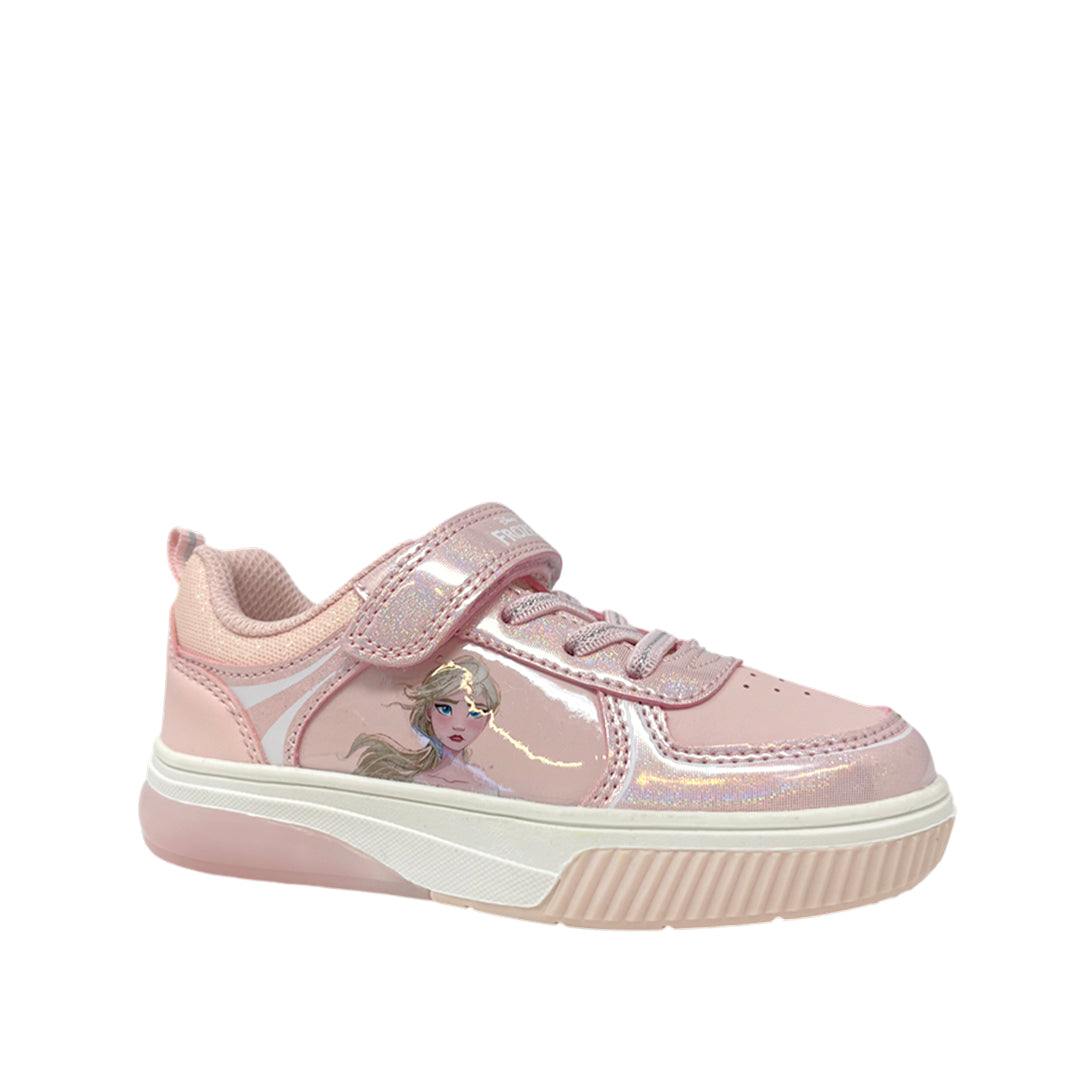 Tennis Frozen para niña color rosado