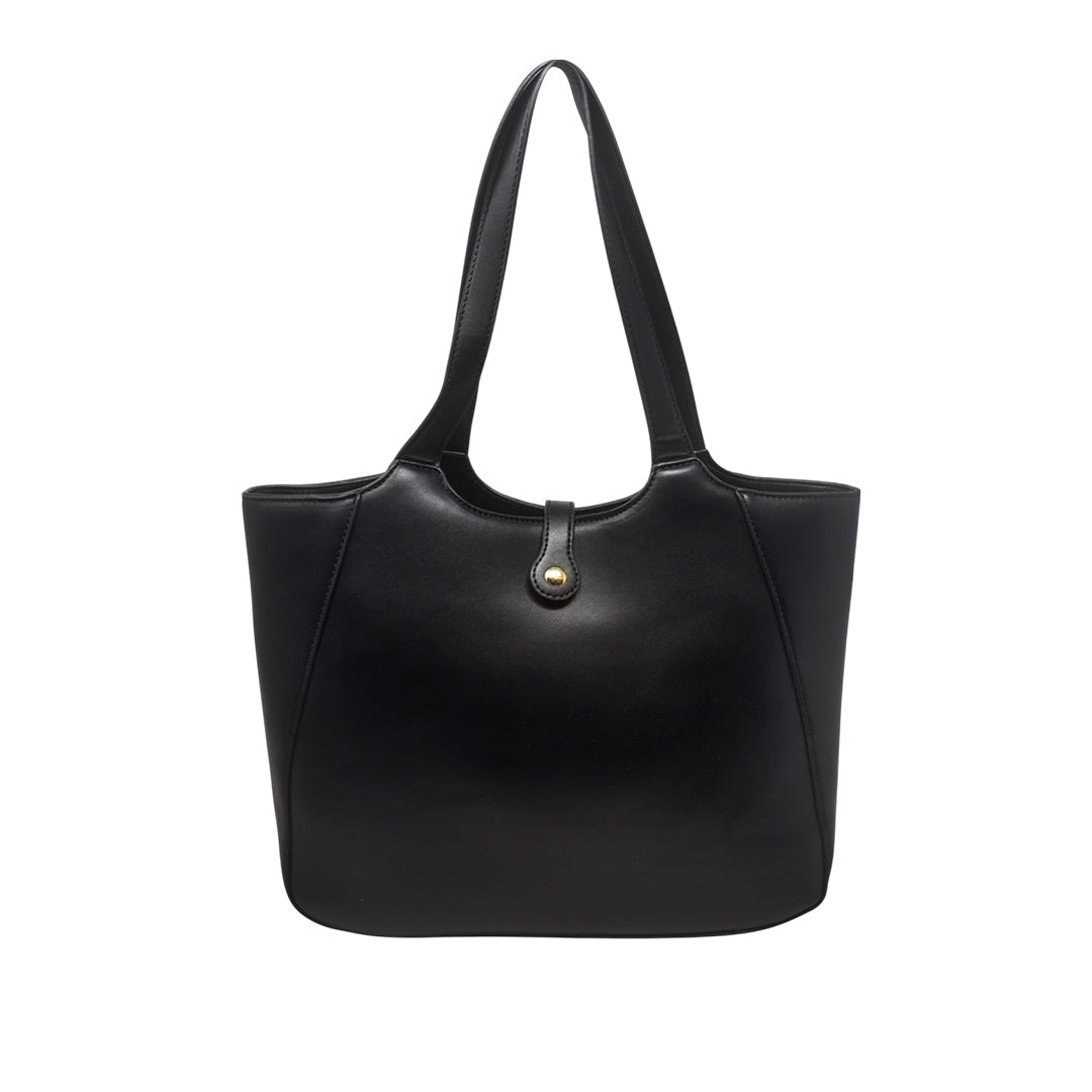 Cartera tote Teddy negro