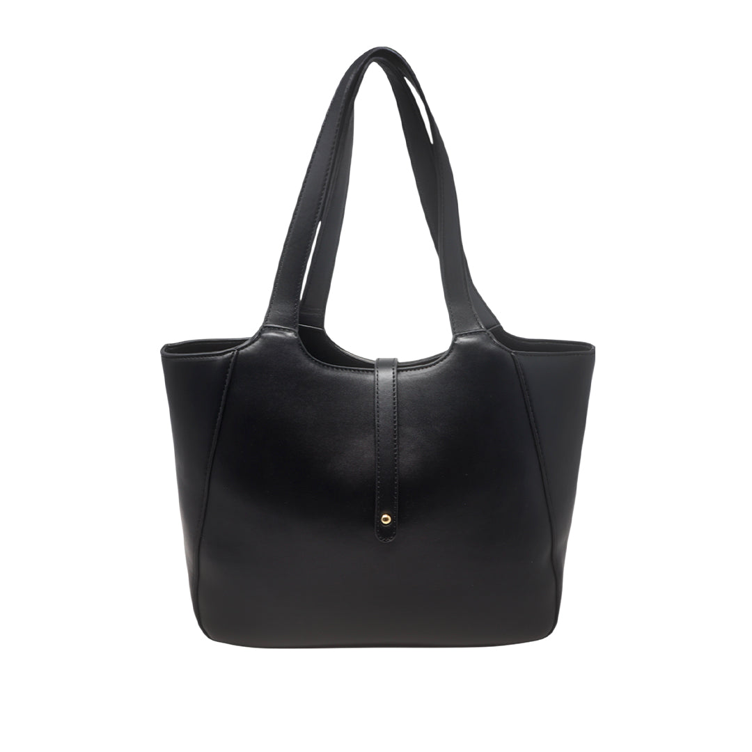 Cartera tote Teddy negro