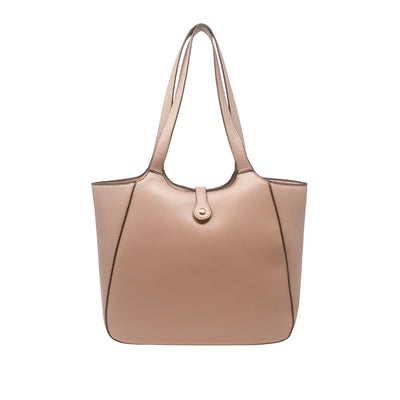 Cartera tote Teddy taupe