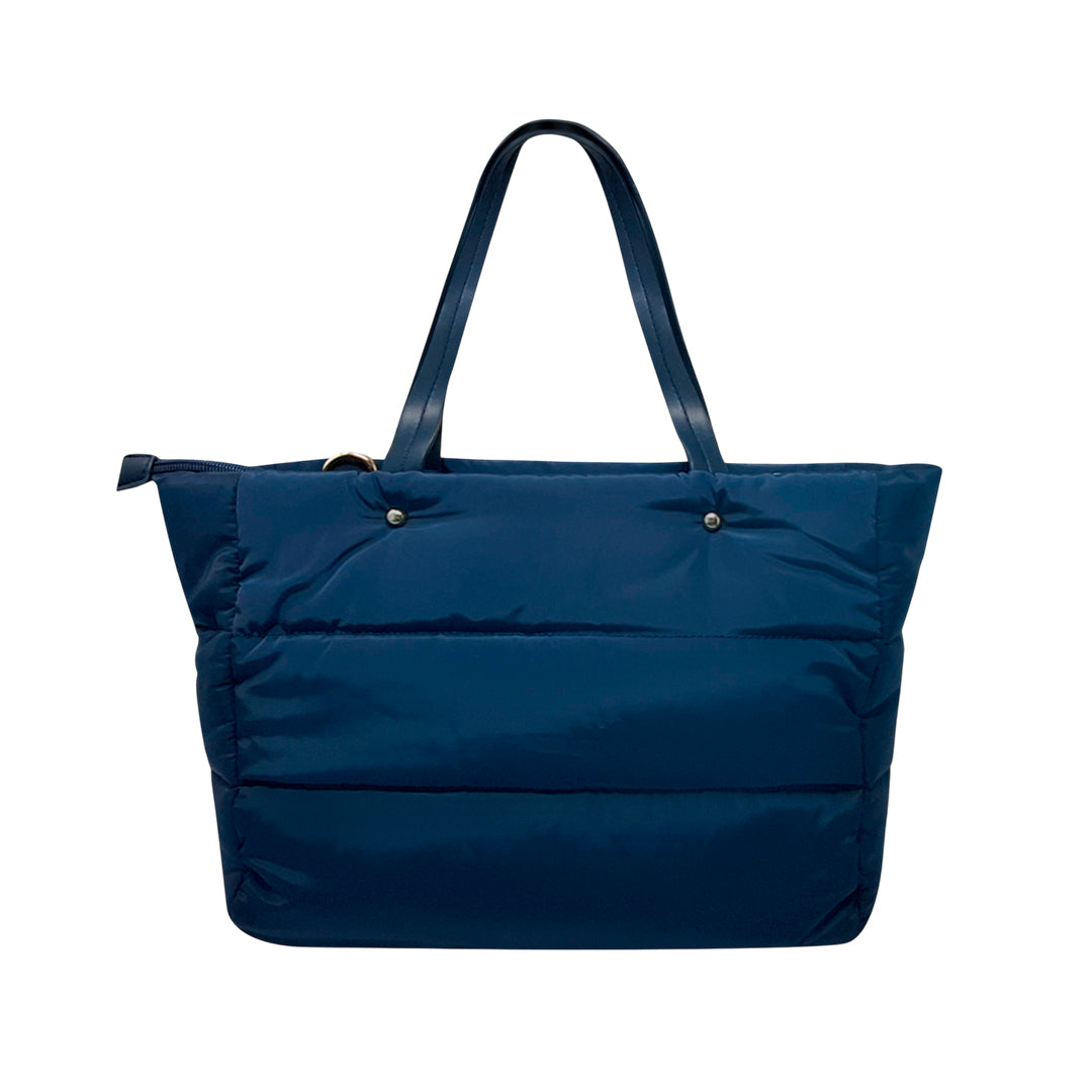 Cartera tote Paula navy