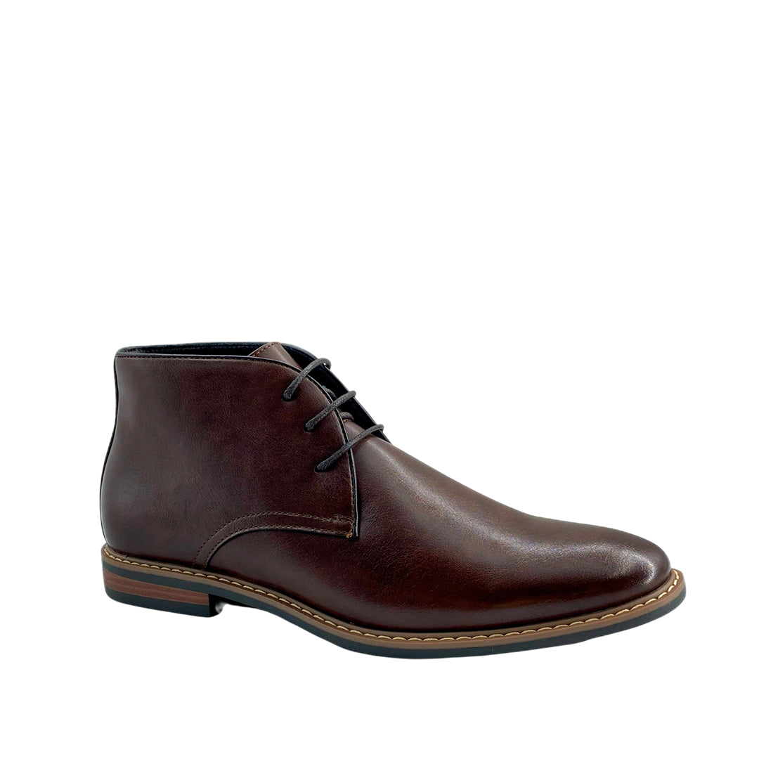 Botines Barney para hombre color café