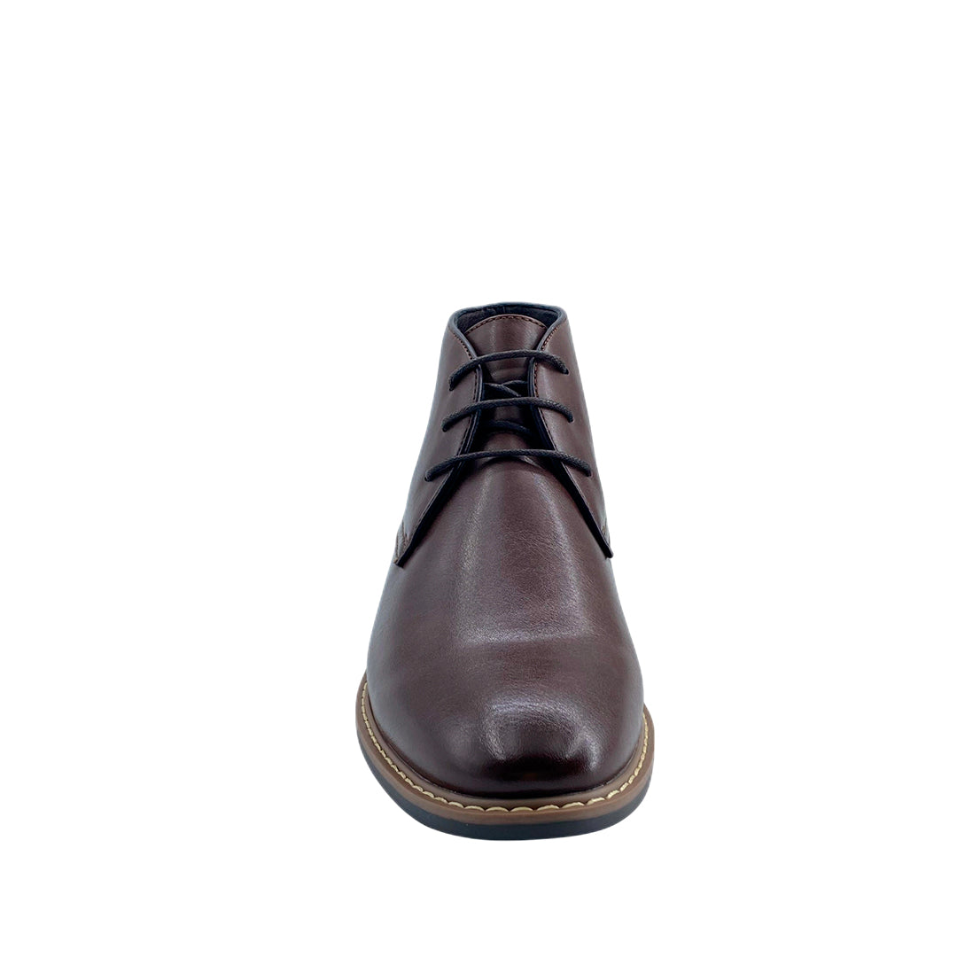 Botines Barney para hombre color café