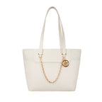 Cartera tote Bobbie para mujer color blanco