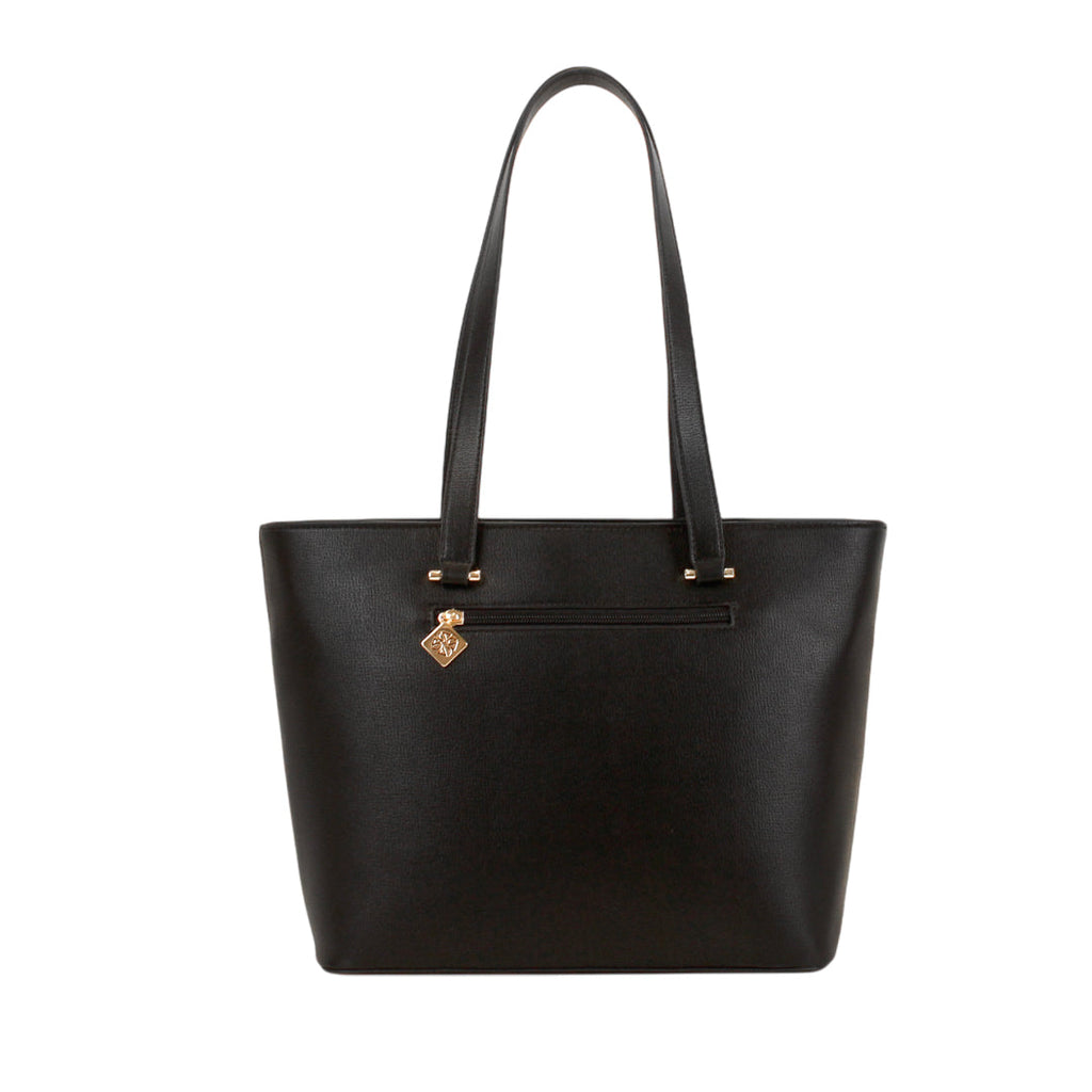 Cartera tote Bobbie para mujer color negro
