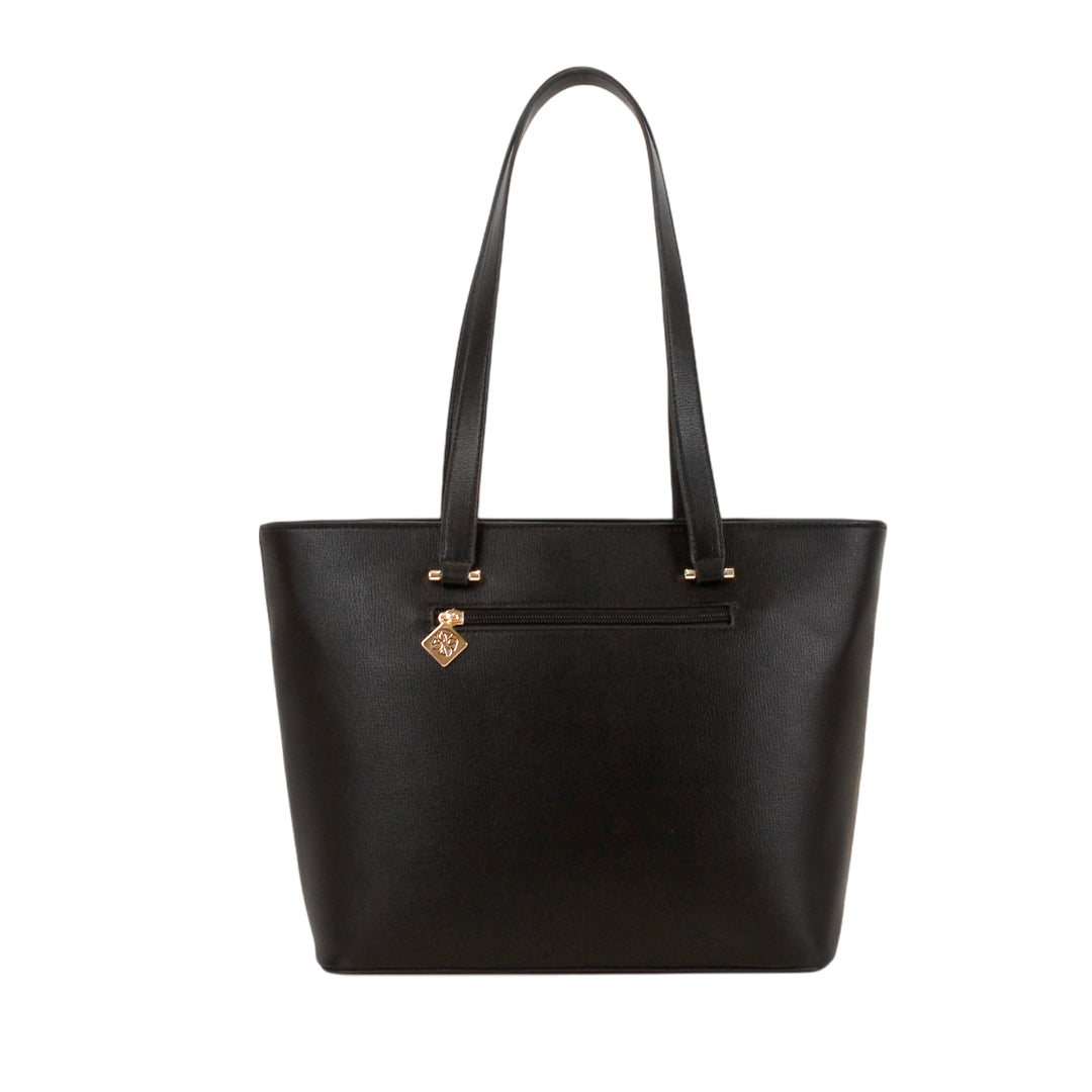 Cartera tote Bobbie para mujer color negro