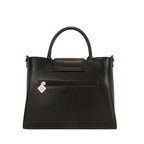 Cartera satchel Edel para mujer color negro