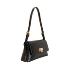 Cartera satchel Garne para mujer color negro