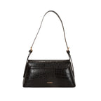 Cartera satchel Garne para mujer color negro