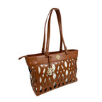 Cartera tote Dara para mujer color tan