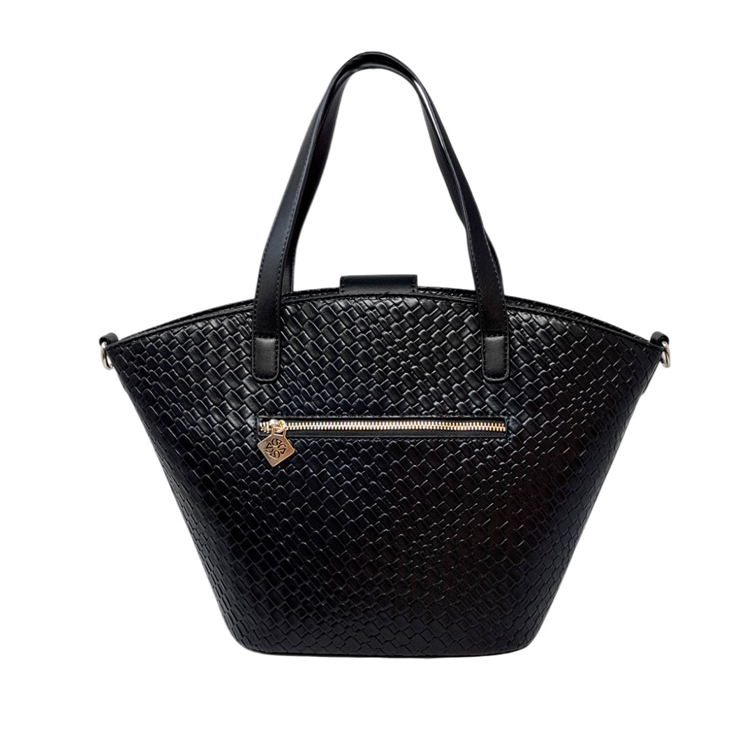 Cartera tote Becket para mujer color negro