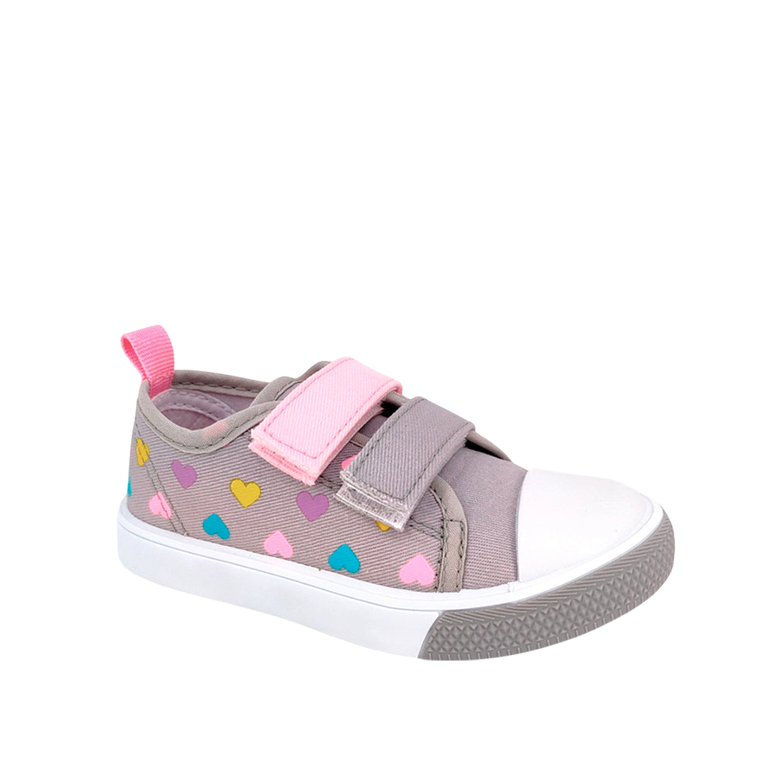 Canvas Sara gris