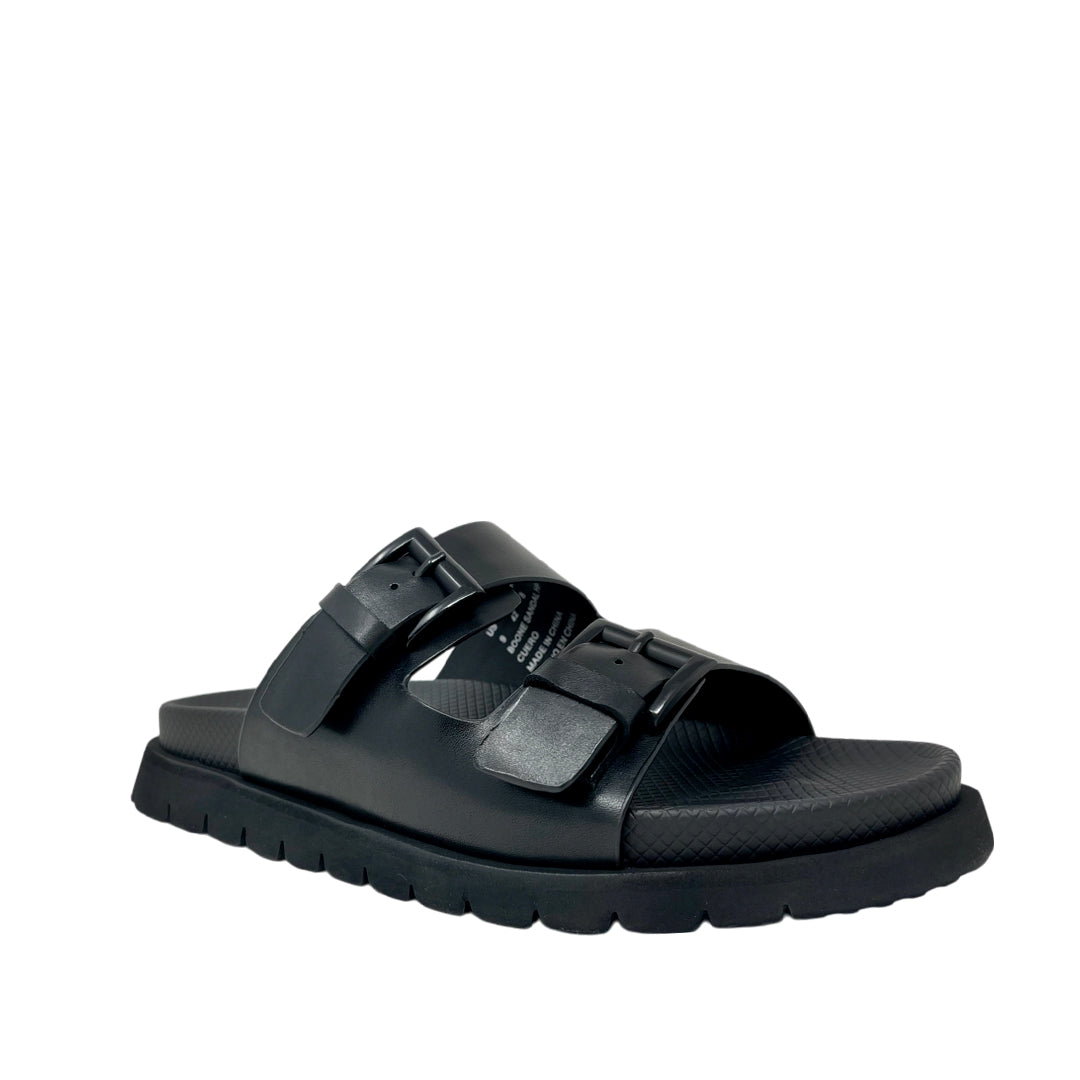 Sandalias slip on Boone para hombre color negro