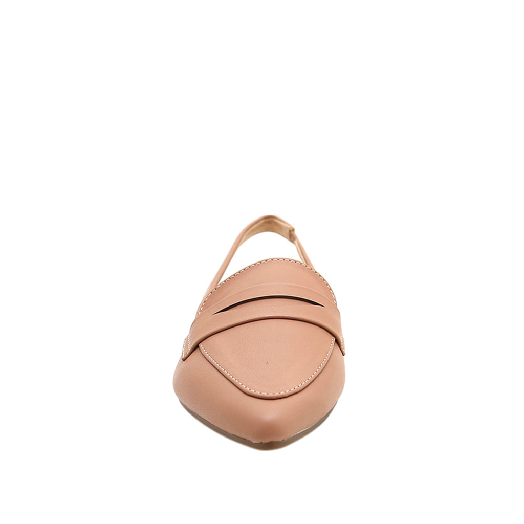 Ballerinas slingback Casandraa para mujer color nude