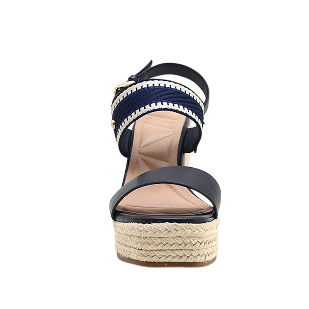 Sandalias de cuña Dianna para mujer color marino
