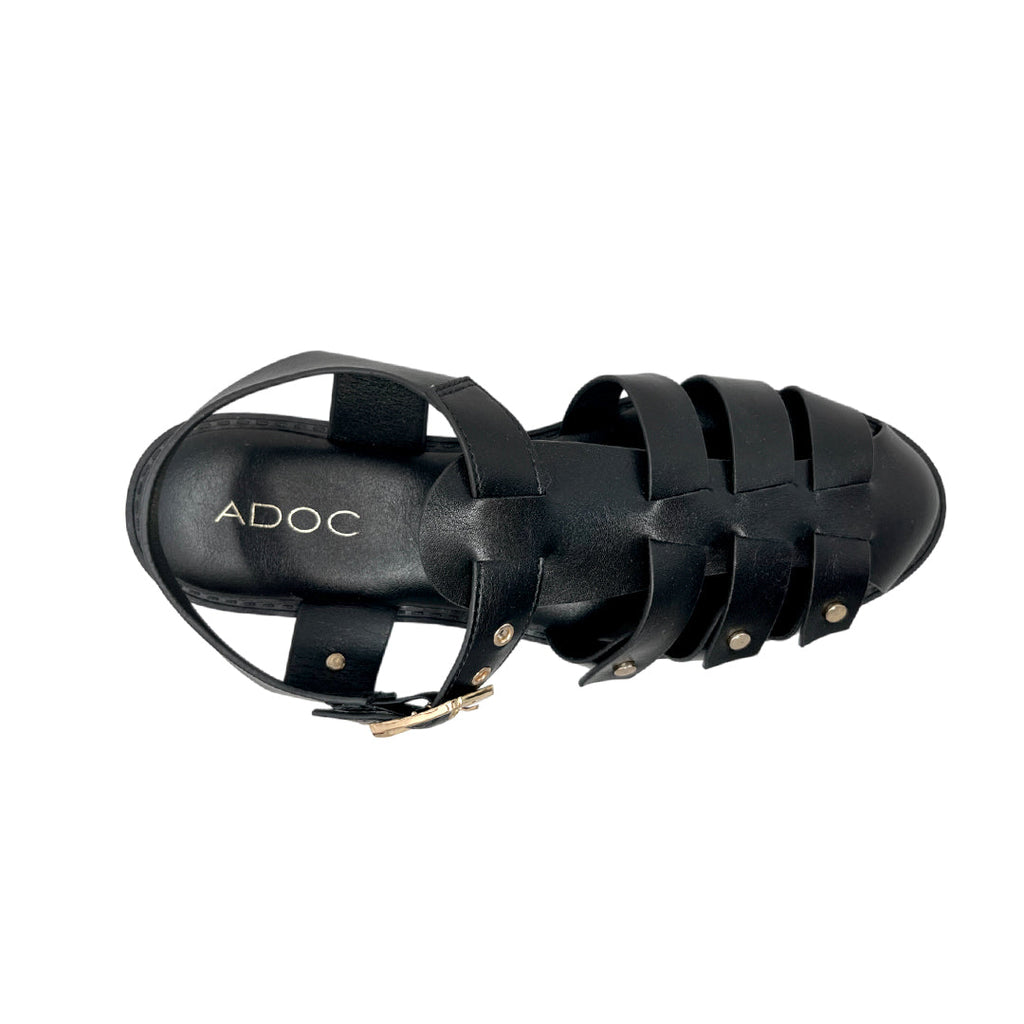 Sandalias cangrejeras Eden para mujer color negro