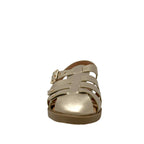 Sandalias cangrejeras Eden para mujer color dorado