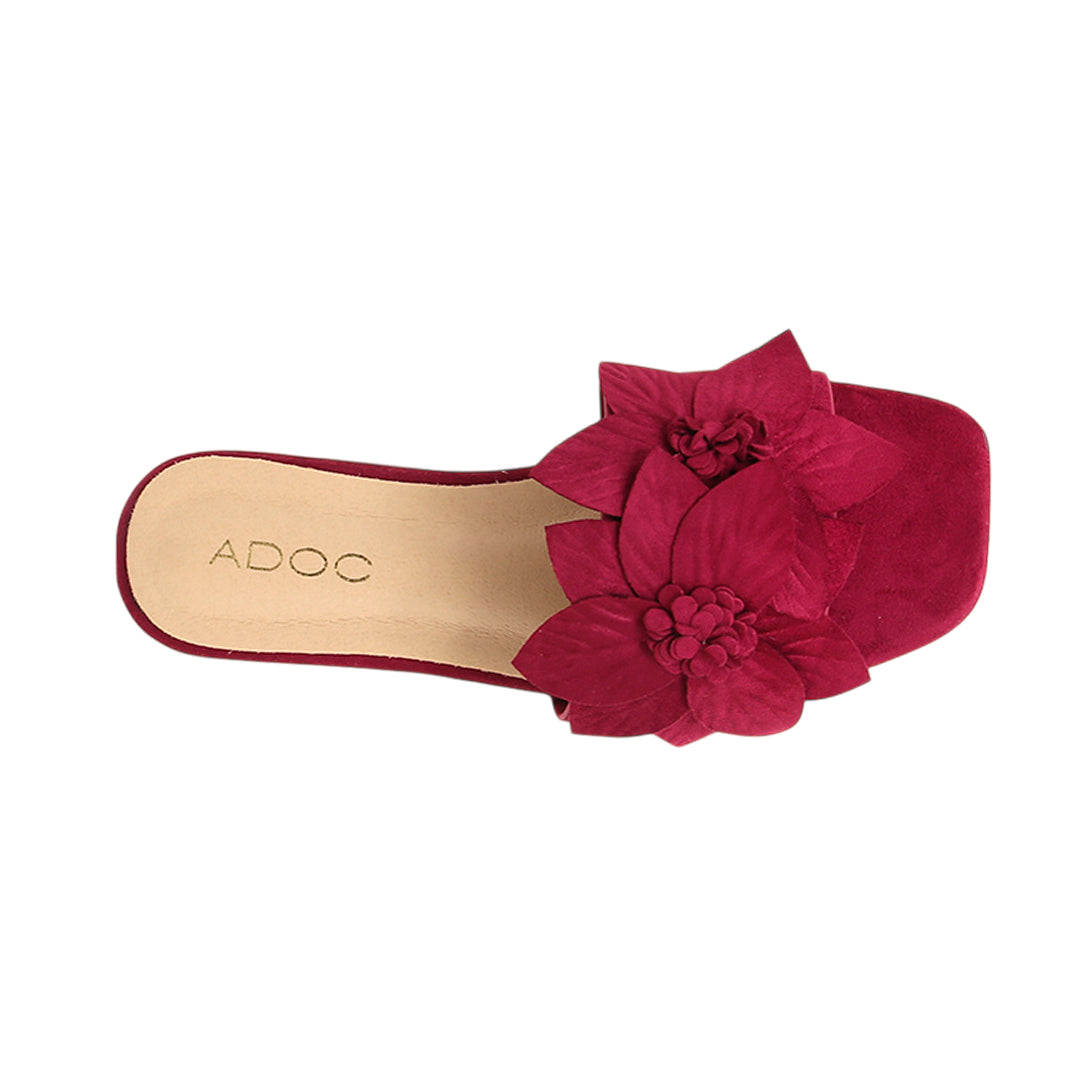 Sandalias slip on Fiorella para mujer color fucsia