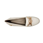 Mocasines Gal para mujer color hueso