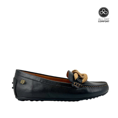 Mocasines Agatta para mujer color negro