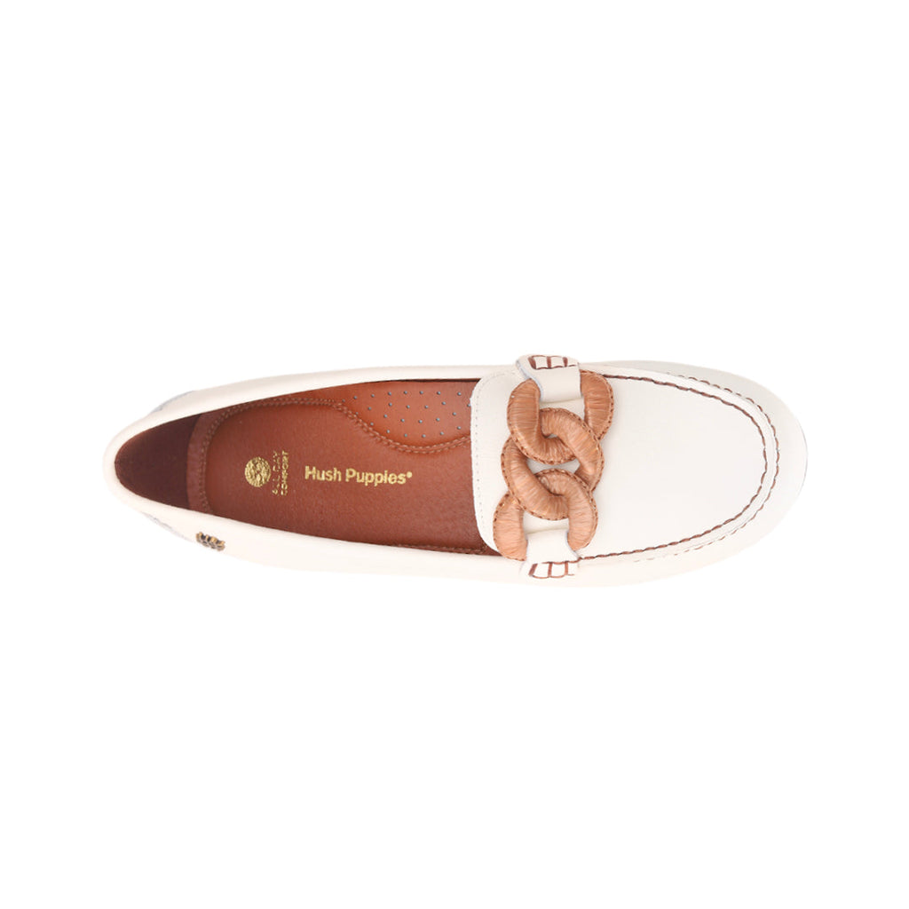 Mocasines Agatta para mujer color hueso
