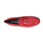 Mocasines Catalina para mujer color vino