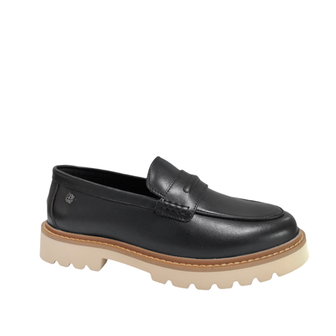 Mocasines Agnnes para mujer color negro